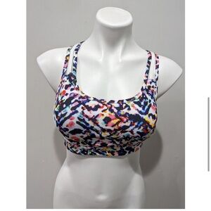 Athleta Watercolor Sports Bra
